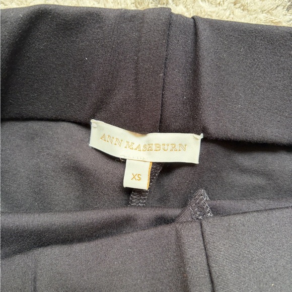 ANN MASHBURN Faye Black Straight Leg Pants - Picture 5 of 7